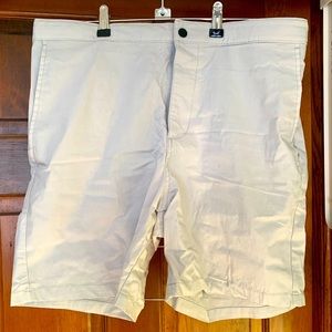 All three shorts are from Old Navy.